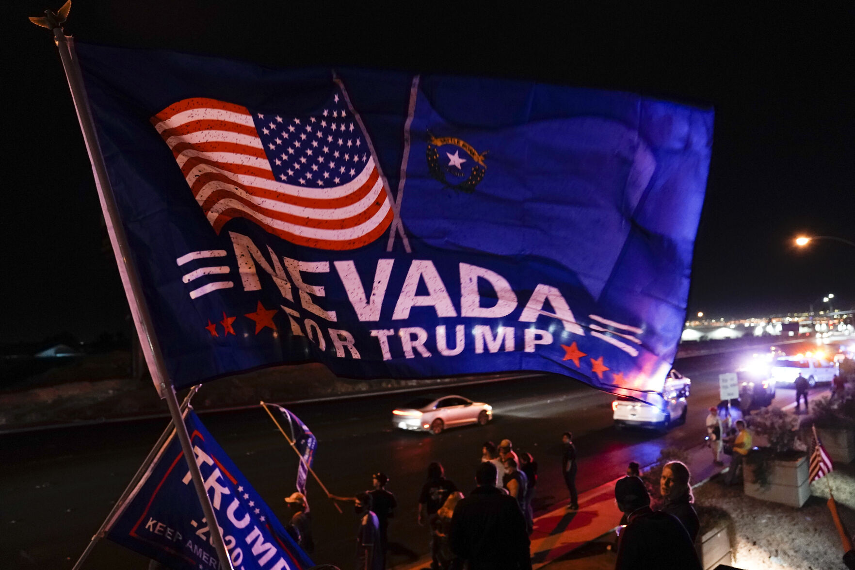 APTOPIX Election 2020 Protests Las Vegas